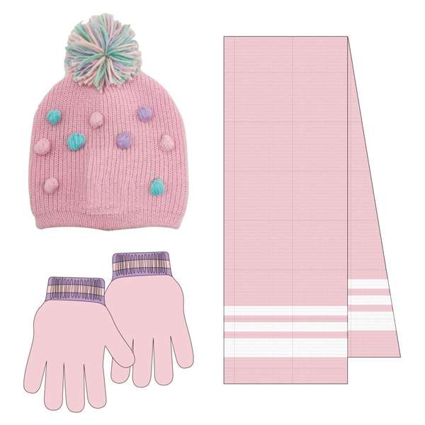 Cerda Ensemble 3 Pièces Bufanda Peppa Pig - Écharpe et Accessoires pour Enfant - 20 x 2 x 52 cm Cerda Ensemble 3 Pièces Bufanda Peppa Pig - Écharpe et Accessoires pour Enfant - 20 x 2 x 52 cm