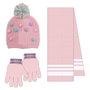 Cerda Ensemble 3 Pièces Bufanda Peppa Pig - Écharpe et Accessoires pour Enfant - 20 x 2 x 52 cm