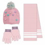Bonnet et gants Peppa Pig Rose