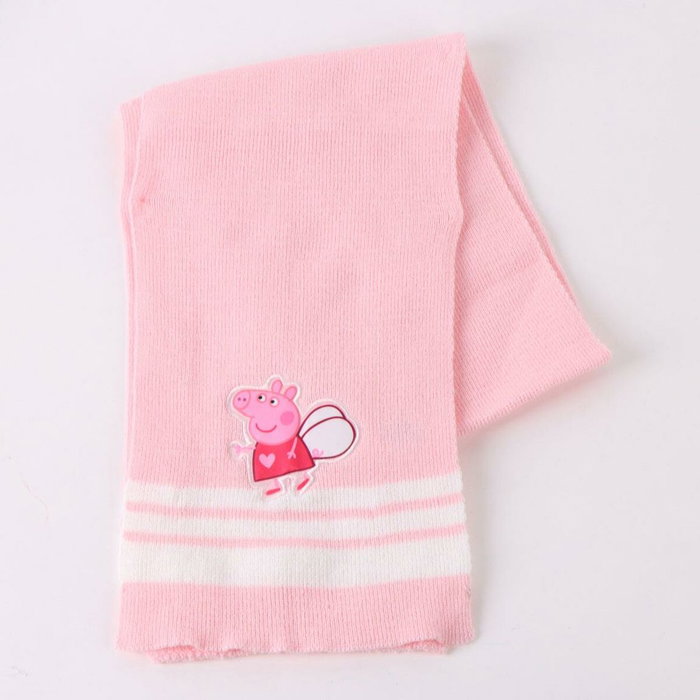 Bonnet et gants Peppa Pig Rose