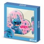 KARACTERMANIA Diario + Boligrafo Stitch Disney Bleu