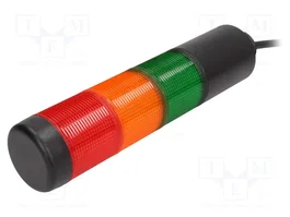 WERMA Colonne de signalisation LED rouge/orange/vert Kompakt 37 24V AC/DC
