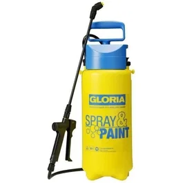 Gloria Pulvérisateur à main Spray&Paint 5L 3 bars avec buse à jet plat et joints Viton pour produits de conservation du bois et lasures