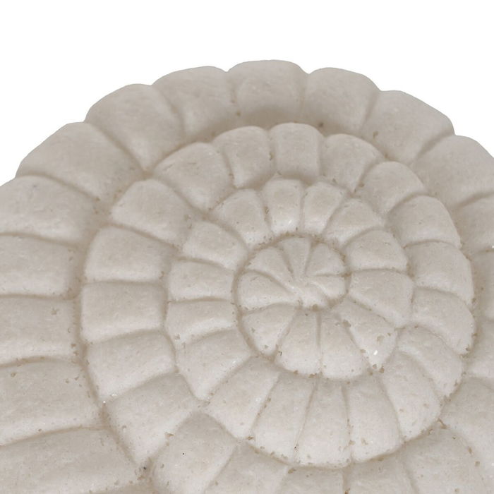 Lampe de bureau Blanc Résine Pierre Sable 13,8 x 12 x 6 cm