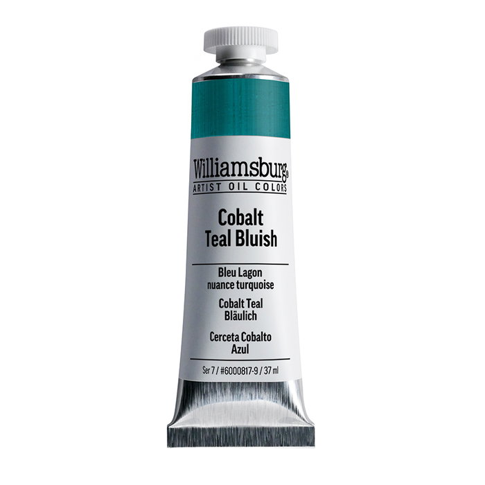 Williamsburg Peinture à l'huile Cobalt Cerceta Bleu 37 ml Williamsburg Peinture à l'huile Cobalt Cerceta Bleu 37 ml