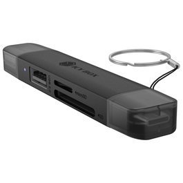 Icy ICY BOX IB-CR203-CU3 Lecteur de cartes 3-en-1 USB 3.2 Gen 1 USB-C/USB-A