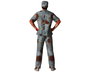 Déguisement de Chirurgien Macabre Adulte XXL avec Vêtements Tachés de Sang, Masque et Bonnet - Gris Polyester - Halloween Horreur