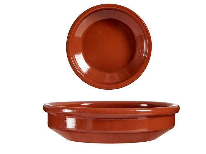LA DEHESA Caquelon rond avec anses 14 cm couleur Miel