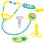 Peppa Pig - Mallette de Docteur Miniature pour Enfant - 5 Accessoires - Version Multilingue (Anglais, Français, Allemand, Italien, Portugais, Espagnol) - Pour 3 ans et Plus