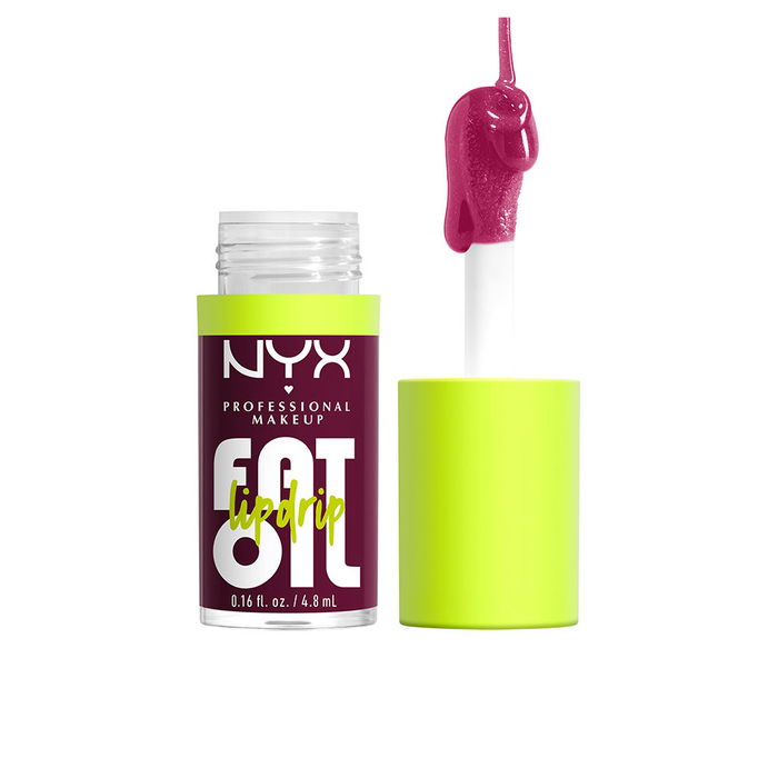 NYX Professional Make Up Fat Oil My Main Gouttes à Lèvres - Rouge à Lèvres Volumateur avec Brillance Intense 4,8 ml NYX Professional Make Up Fat Oil My Main Gouttes à Lèvres - Rouge à Lèvres Volumateur avec Brillance Intense 4,8 ml