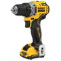 DeWalt DCD701D2-QW Perceuse-visseuse sans fil 12V avec 2 batteries 2,0 Ah