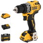 DeWalt DCD701D2-QW Perceuse-visseuse sans fil 12V avec 2 batteries 2,0 Ah