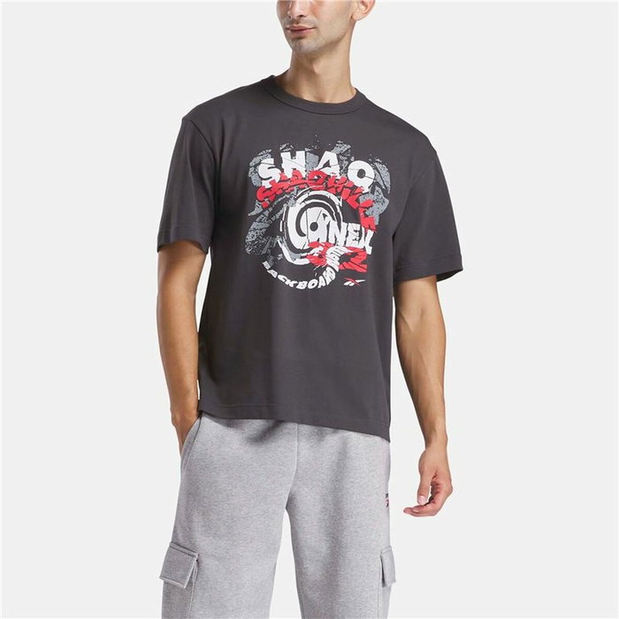 T-shirt à manches courtes homme Reebok Gs Hs Shaq Spiral Te Noir