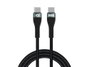 Conceptronic ETTA01B20 Câble USB-C vers USB-C 100W 2m Noir