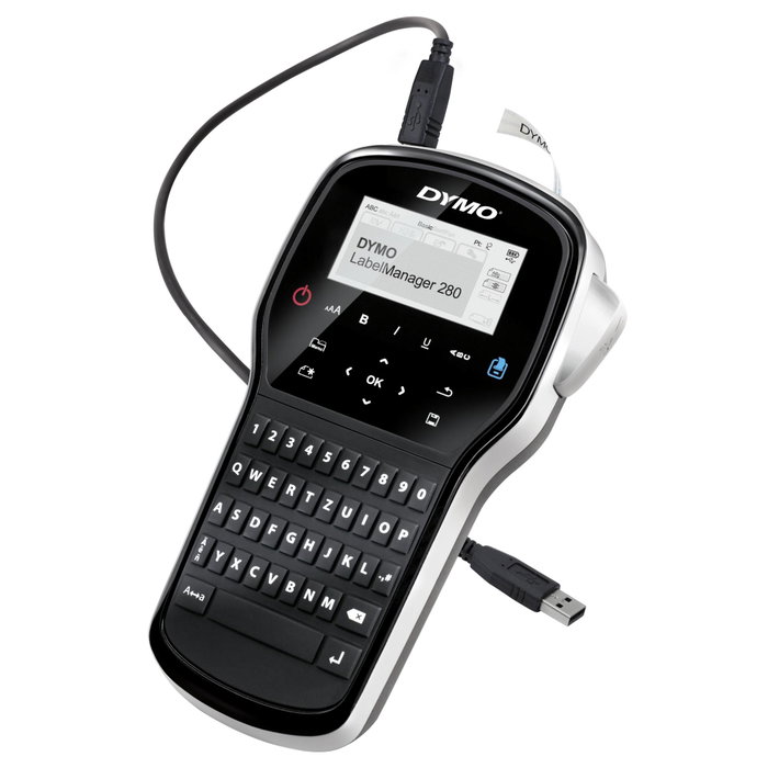Dymo LabelManager 280 Noir, argent