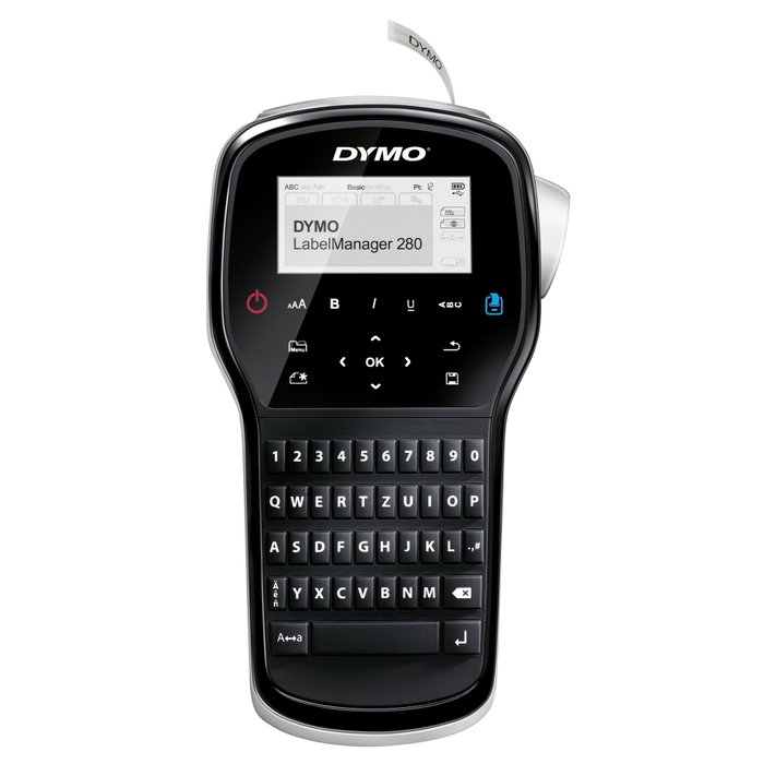Dymo LabelManager 280 Noir, argent