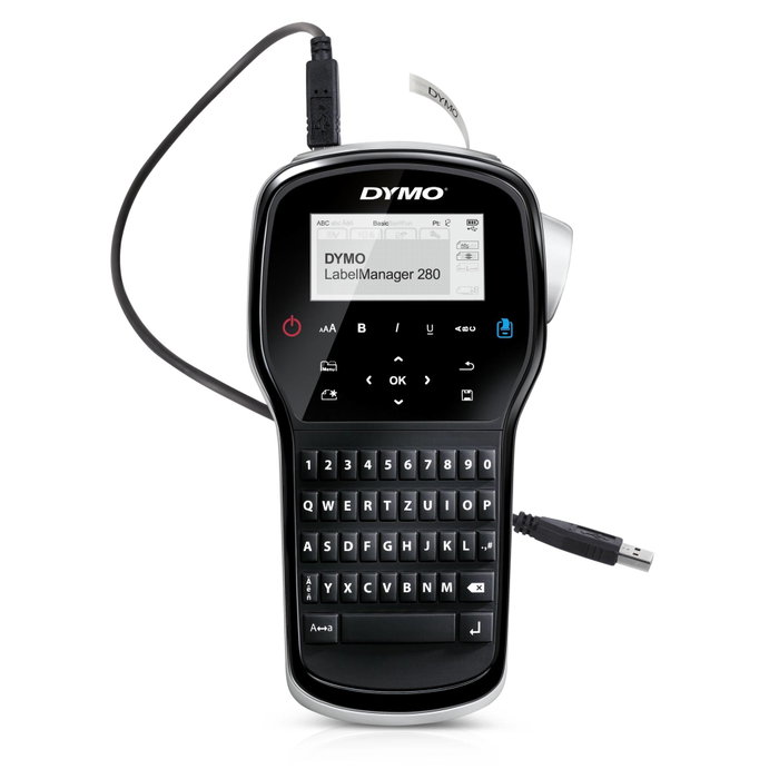 Dymo LabelManager 280 Noir, argent