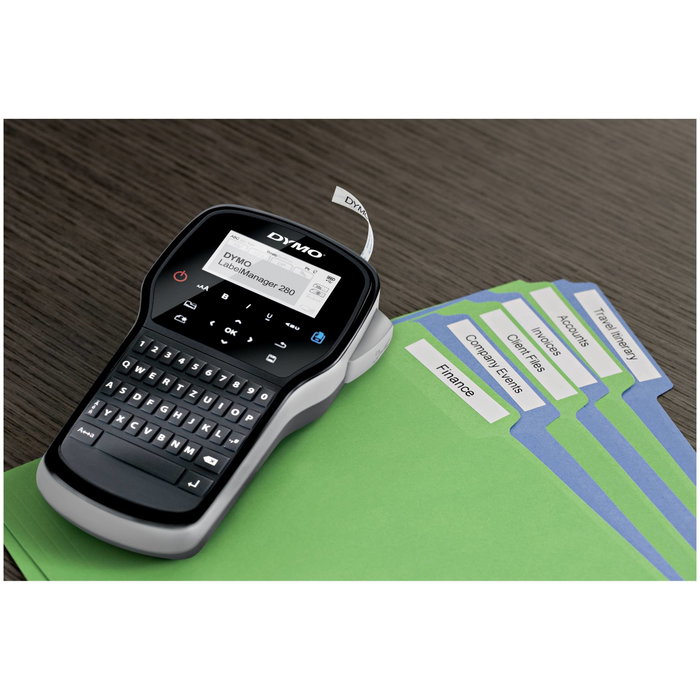 Dymo LabelManager 280 Noir, argent