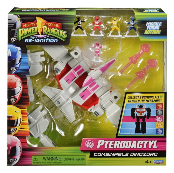 Playmates Power Rangers Pterodactyl Combinable Dinozord figurine et véhicule Playmates Power Rangers Pterodactyl Combinable Dinozord figurine et véhicule