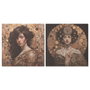 Home ESPRIT Toile 120 x 3 x 120 cm