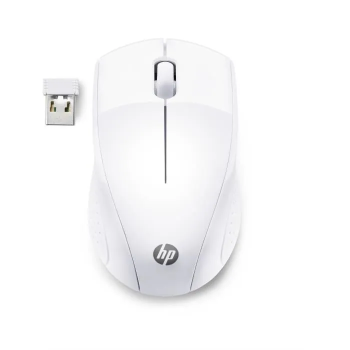 HP Souris sans fil 220 Blanc neige