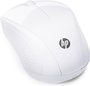 HP 220 - Souris sans fil ambidextre pour voyage, avec nano-récepteur intégré et capteur optique 1600 PPI, couleur Blanc neige