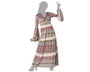 Déguisement hippie femme marron XS-S