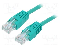 GEMBIRD Câble Ethernet Patch Cord Cat 5e RJ45 5m Vert