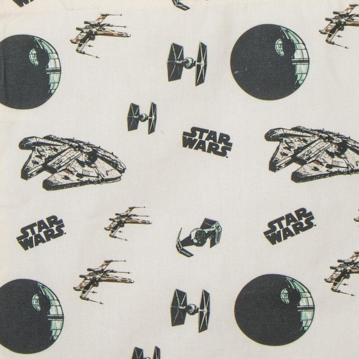 CERDÁ Sac shopping Star Wars Tote Bag - 48x43x17 cm - 70% polyester, 30% coton CERDÁ Sac shopping Star Wars Tote Bag - 48x43x17 cm - 70% polyester, 30% coton