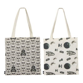 CERDÁ Sac shopping Star Wars Tote Bag - 48x43x17 cm - 70% polyester, 30% coton