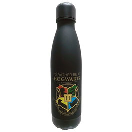 KIDS LICENSING Bouteille isotherme en aluminium Harry Potter Hogwarts - Gourde d'eau et café - Flasque réutilisable