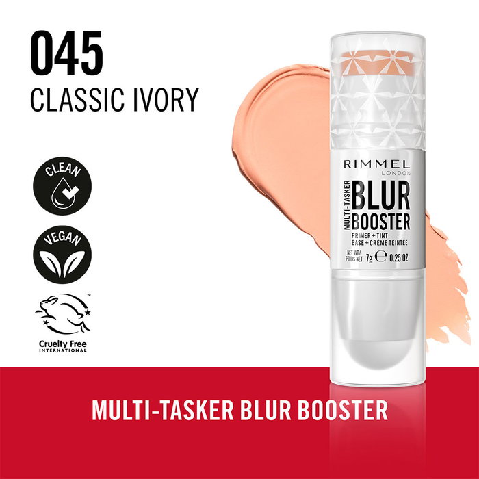 Rimmel London Base de teint multifonctions FLUR BOOSTER n° 045 - Ivoire classique, 7 g Rimmel London Base de teint multifonctions FLUR BOOSTER n° 045 - Ivoire classique, 7 g