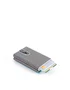 Piquadro Blue Square Porte-cartes en cuir Gris