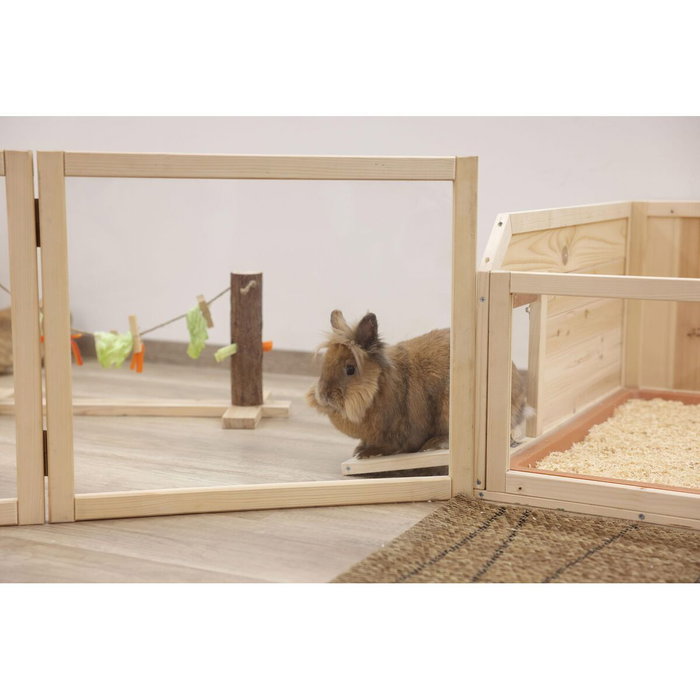 Kerbl Séparation pour enclos intérieur en Plexiglas Beige Kerbl Séparation pour enclos intérieur en Plexiglas Beige