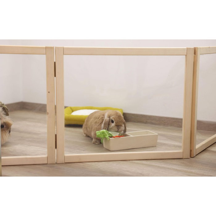 Kerbl Séparation pour enclos intérieur en Plexiglas Beige Kerbl Séparation pour enclos intérieur en Plexiglas Beige