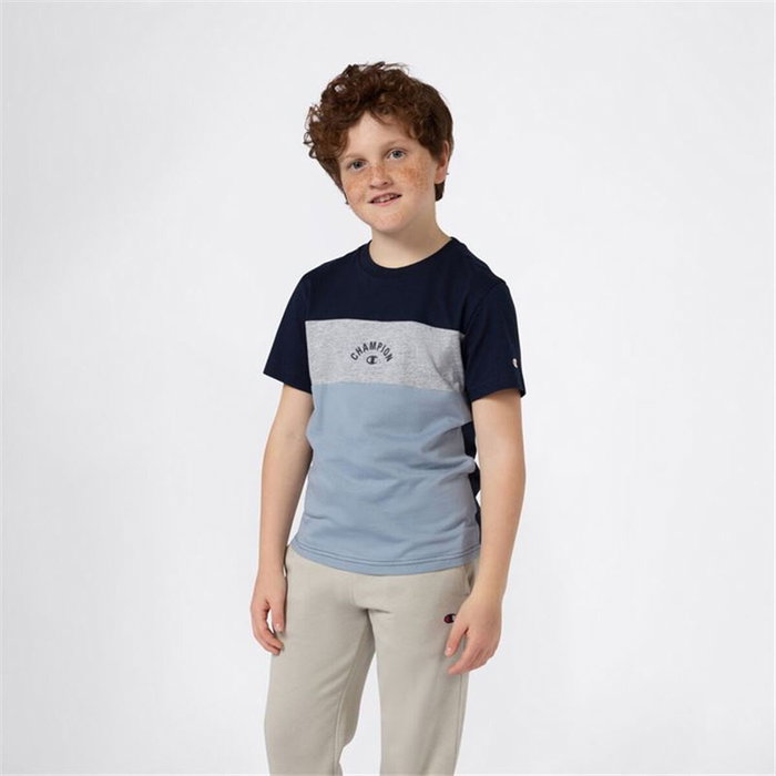 T shirt à manches courtes Enfant Champion Icons Plus Bleu Bleu ciel S