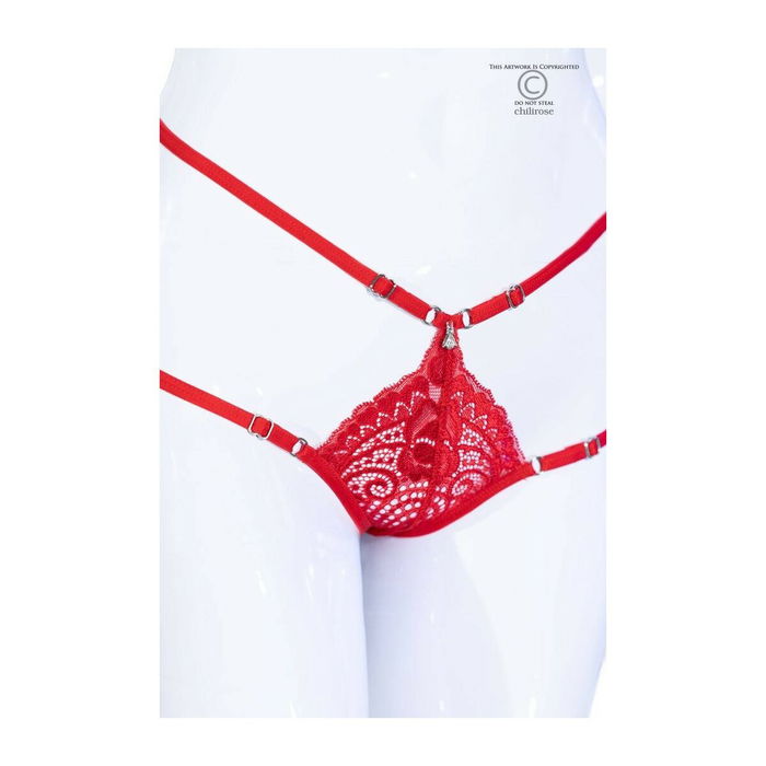 Tanga Chilirose Rouge S/M