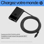 HP Chargeur USB-C 65 W pour ordinateur portable, tablette et smartphone, Compact et léger avec alimentation intelligente