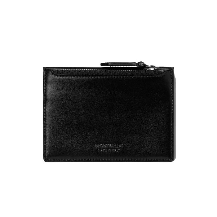 Montblanc MB129907 Porte-cartes en cuir noir Montblanc MB129907 Porte-cartes en cuir noir