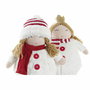 Figurine Décorative DKD Home Decor Noël Poupée Polyester Filles (17 x 11 x 28 cm) (2 Unités)