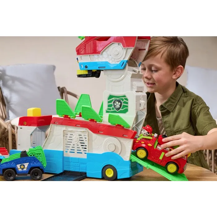Paw Patrol Quartier Général Dino Mobile - La Pat' Patrouille - Le Film Mission Dino - SPINMASTER