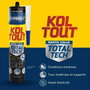 Cyanolit Colle de fixation et d'étanchéité Total tech Noir 290 ml
