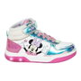 Cerdá Minnie T027 Chaussures sport enfant PVC avec lumières LED, taille 27, couleur argent