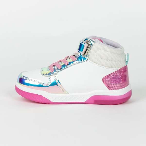 Cerdá Minnie T027 Chaussures sport enfant PVC avec lumières LED, taille 27, couleur argent Cerdá Minnie T027 Chaussures sport enfant PVC avec lumières LED, taille 27, couleur argent