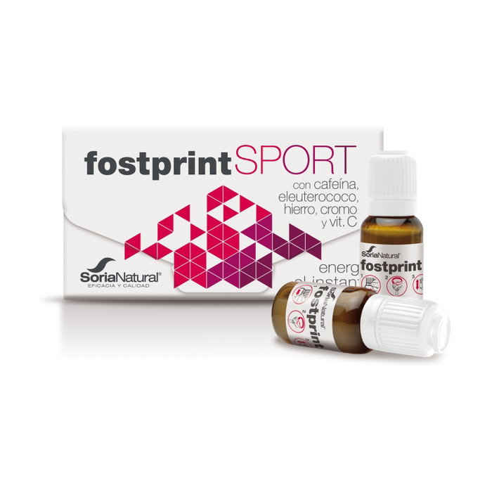 SORIA NATURAL Fost Print Sport Nueva Fórmula, 20 vials