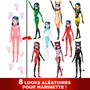 Bandai Poupée Miraculous Ladybug Marinette 26 cm Color Change Surprise - Défendez Paris avec Ladybug - Licence Miraculous