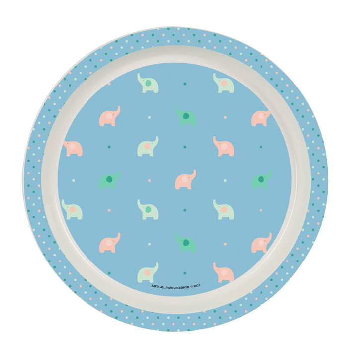 Ensemble Vaisselle pour Enfants Safta Elefantes (4 Pièces)