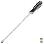 WOLFPACK LINEA PROFESIONAL Tournevis plat estampé en acier S2, 1,6 x Ø 9,0 x 300 mm