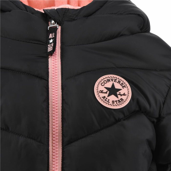 Veste Enfant Converse Solid Mdwt Puffer Noir