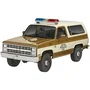 Revell - Maquette de voiture Chevrolet K5 Blazer Stranger Things - Échelle 1:25 avec colle, peintures et pinceaux - Maquette à monter
